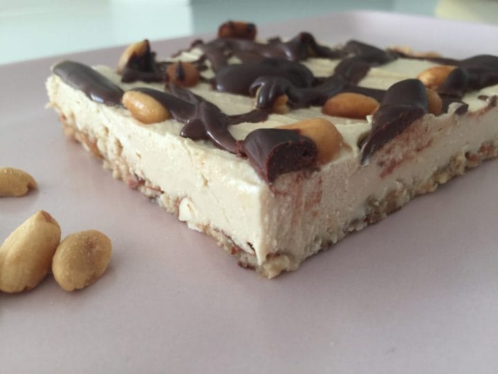 Image of the No bake peanut butter cheesecake