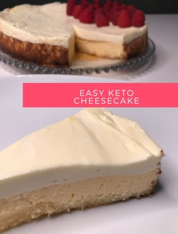 Easy keto scheesecake