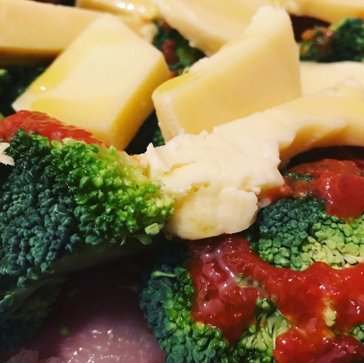 Cheesy chicken and broccoli 