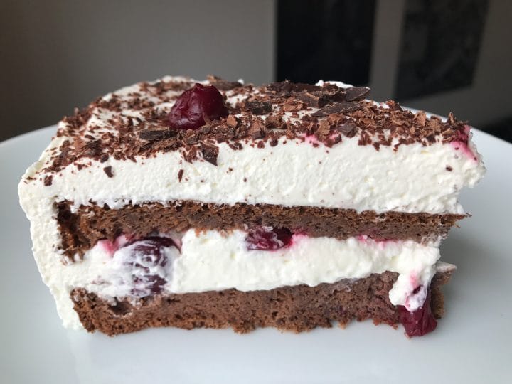 Image of Keto Black Forest Cake Keto LCHF Schwarzwald Cake