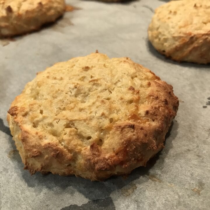 Keto cheddar biscuit