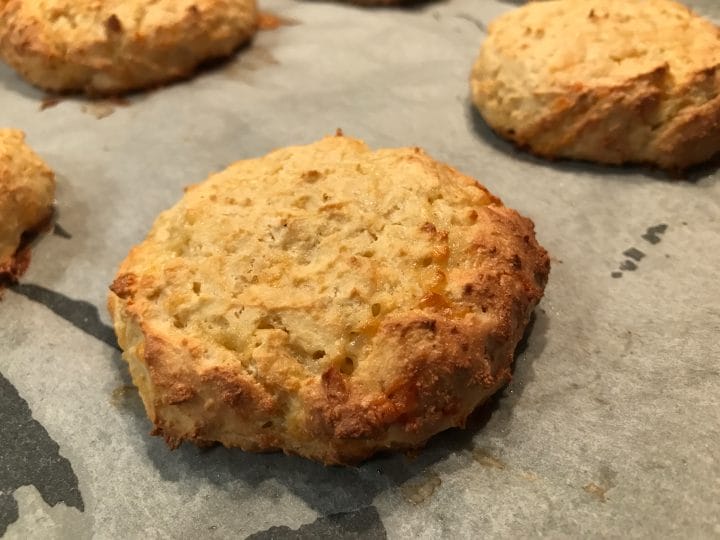 Keto cheddar biscuit