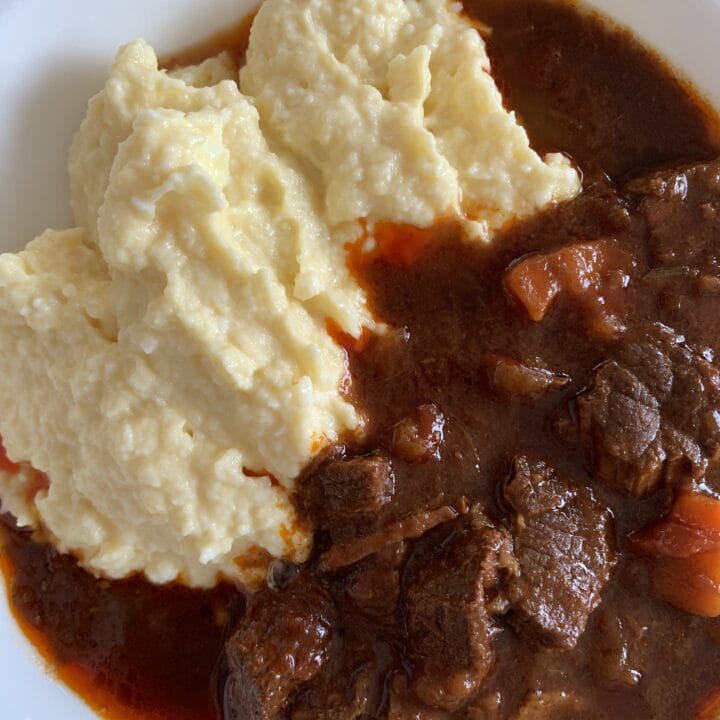 Keto goulash with beef