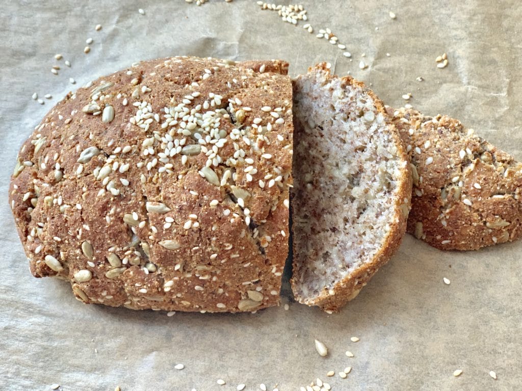 Keto bread without eggs low carb artisan bread - Family on Keto