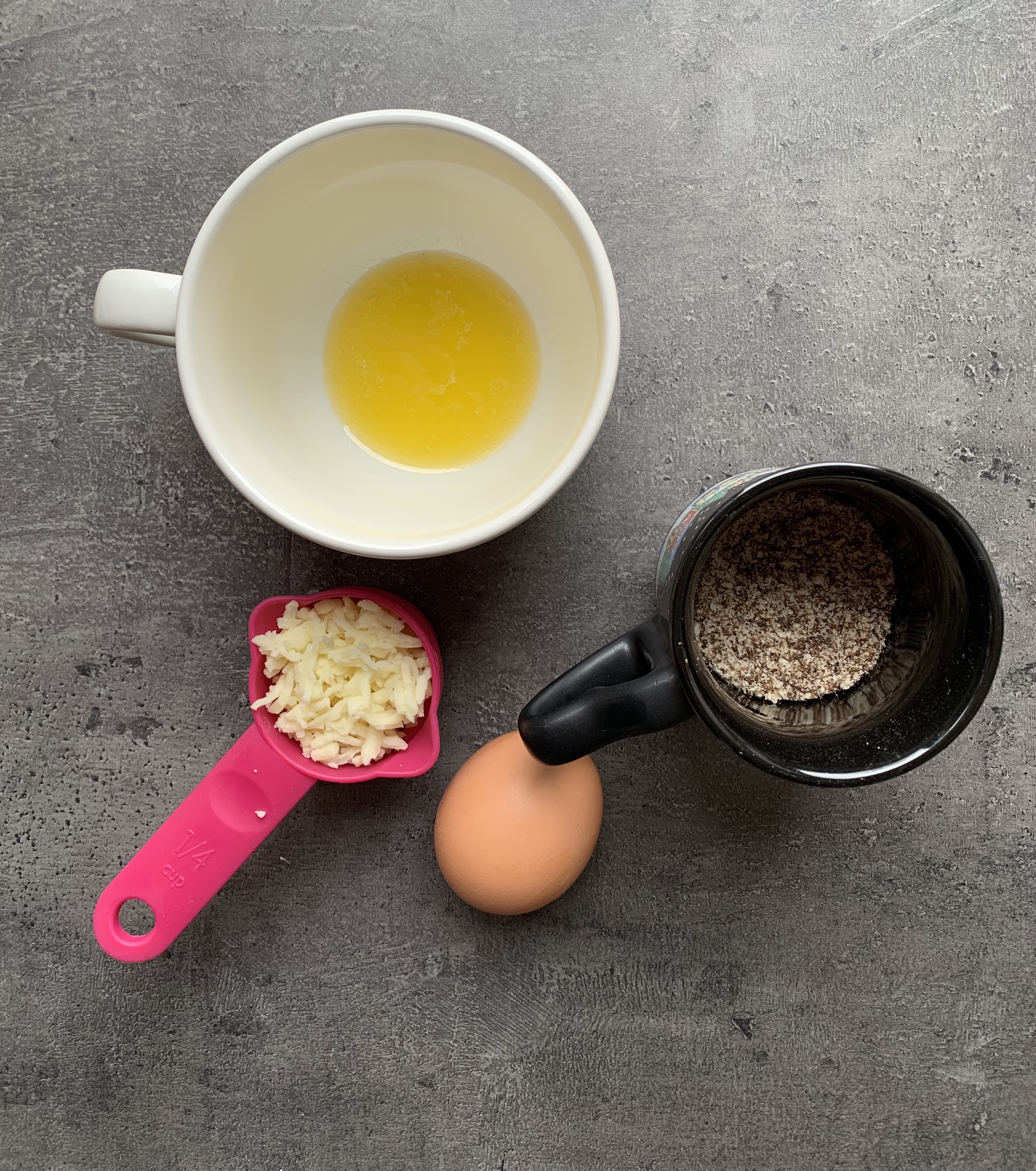 Picture of ingredients for 90 second keto bread