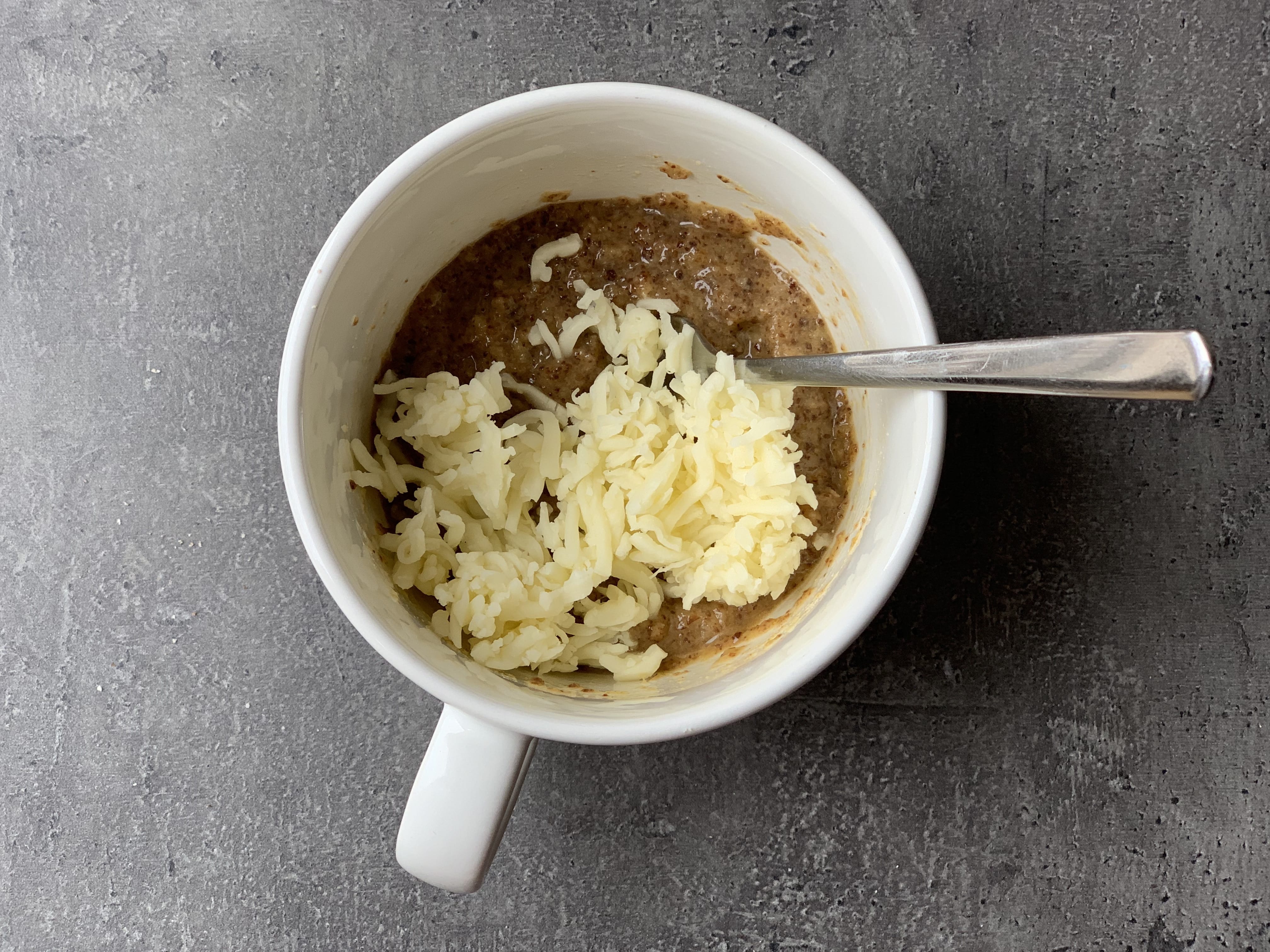 Picture of mixture for 90 second keto bread