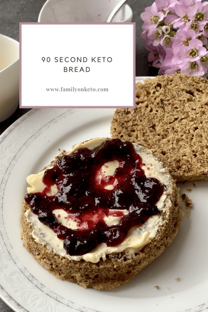 Picture of 90 second keto bread