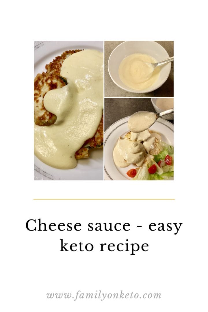 Picture of delicious cheese sauce