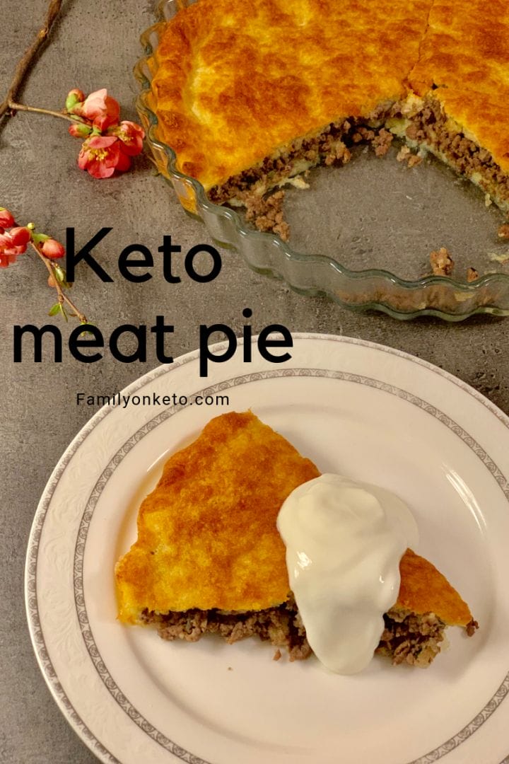 Keto meat pie