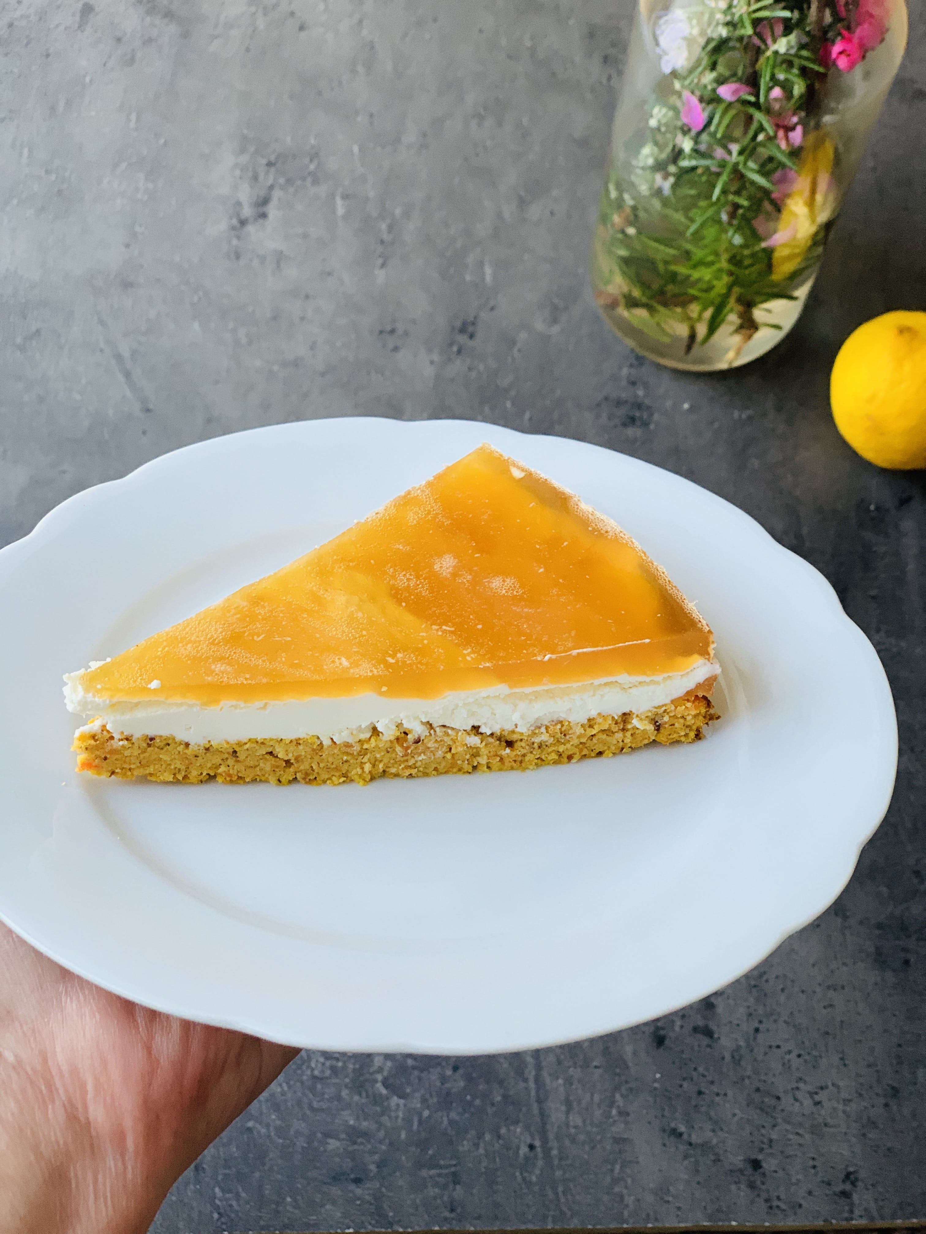 Picture of gluten free low carb carrot cake