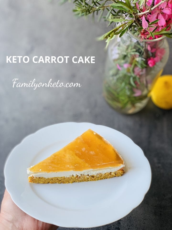 Picture of gluten free keto carrot cake