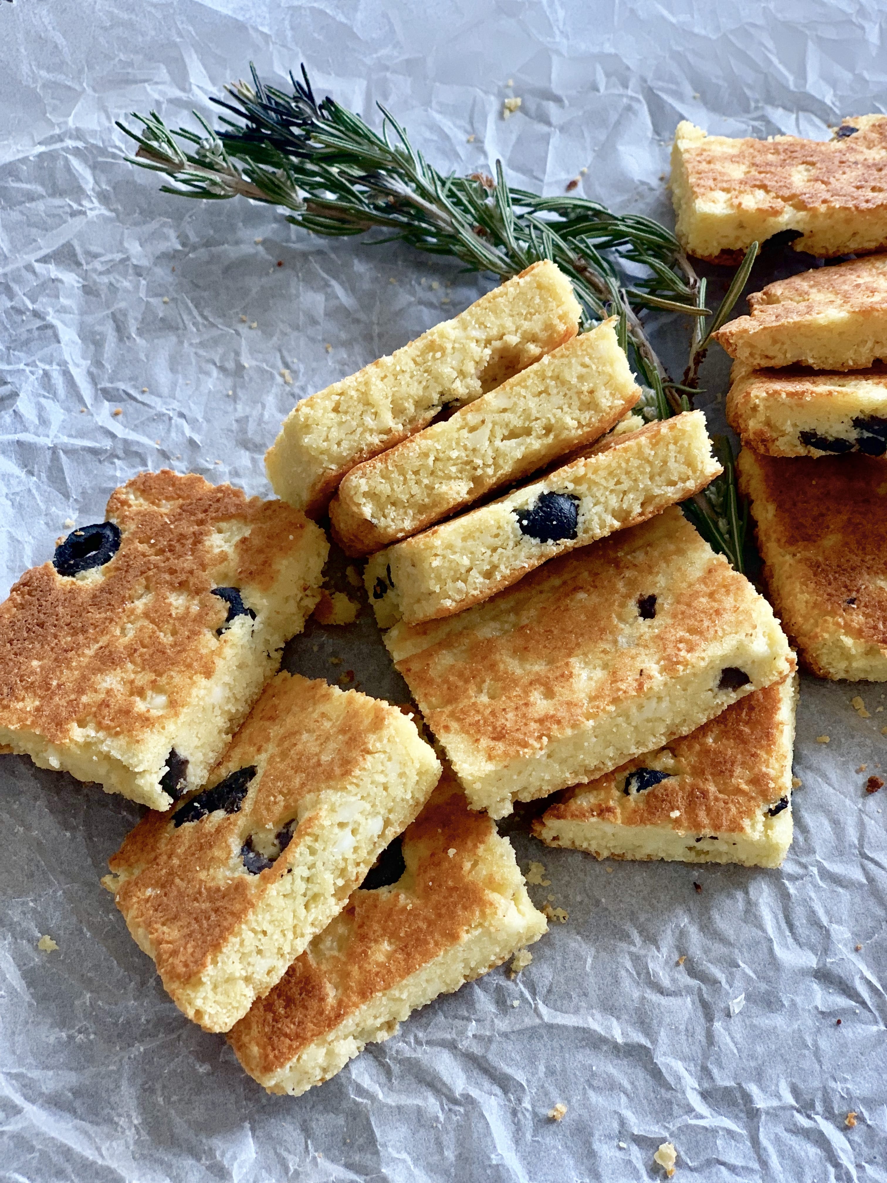 Picture of gluten free bread keto focaccia
