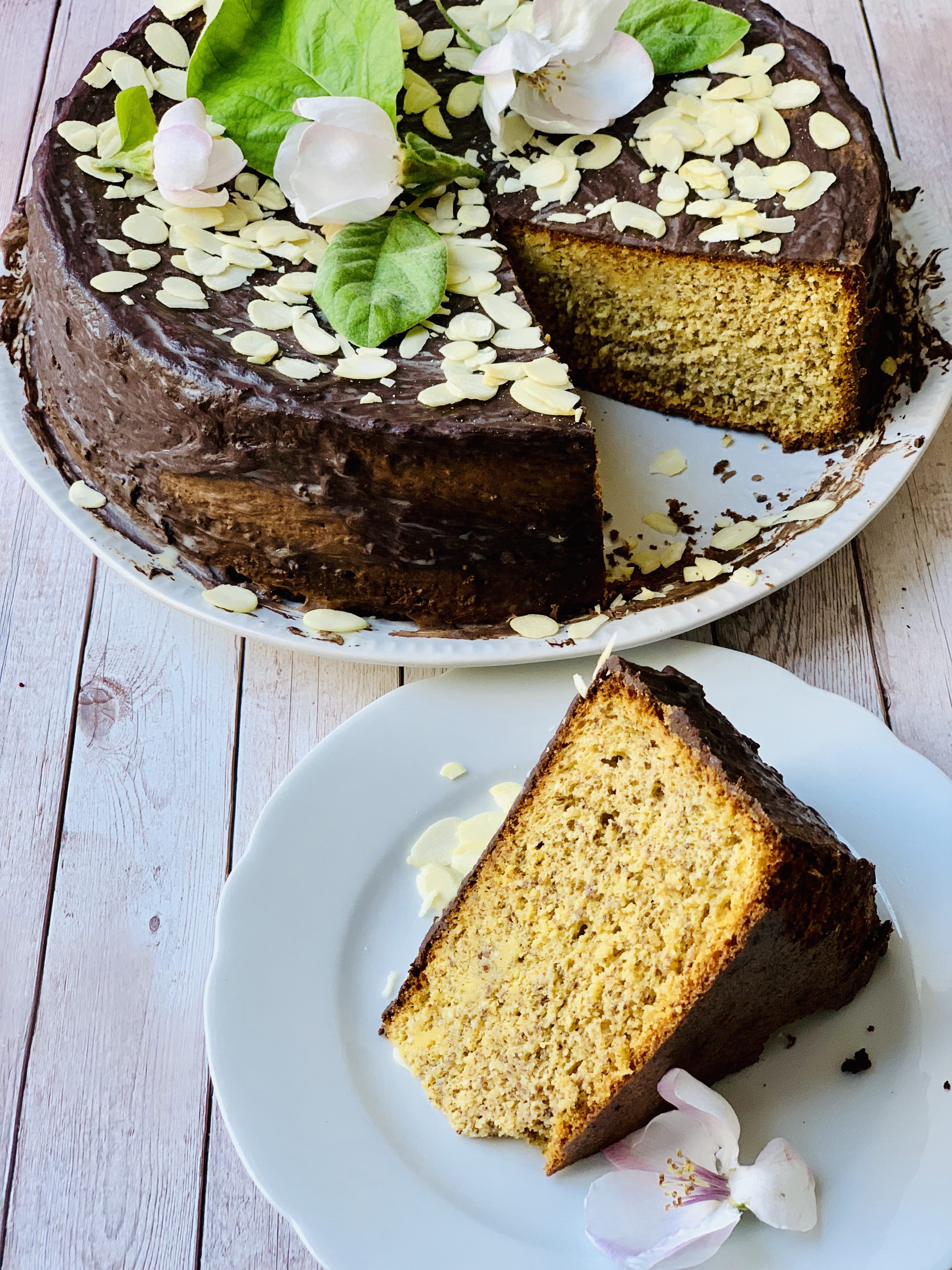 Picture of keto almond cake