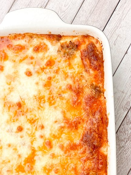 Easy keto lasagna in 30 minutes from the scratch - Family On Keto