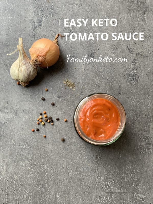 Easy keto tomato sauce Family On Keto