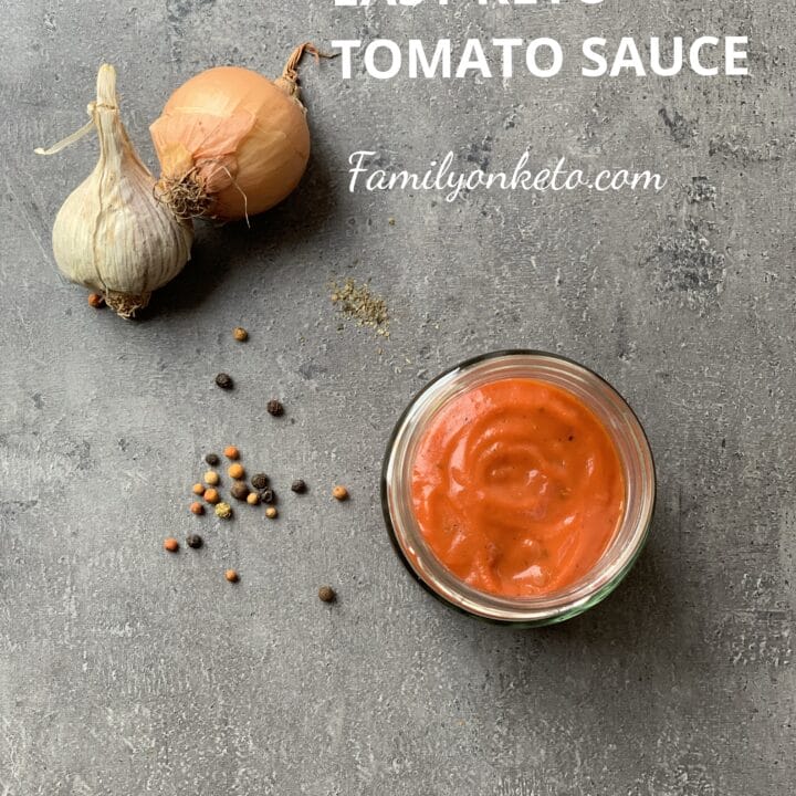 Picture of keto tomato sauce