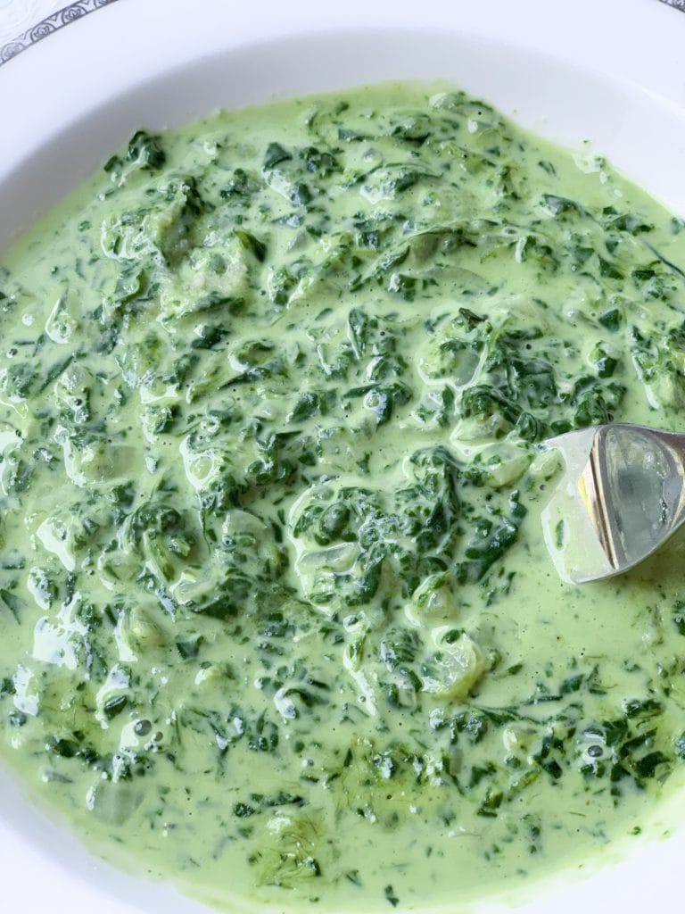 Creamed spinach keto recipe - Family On Keto