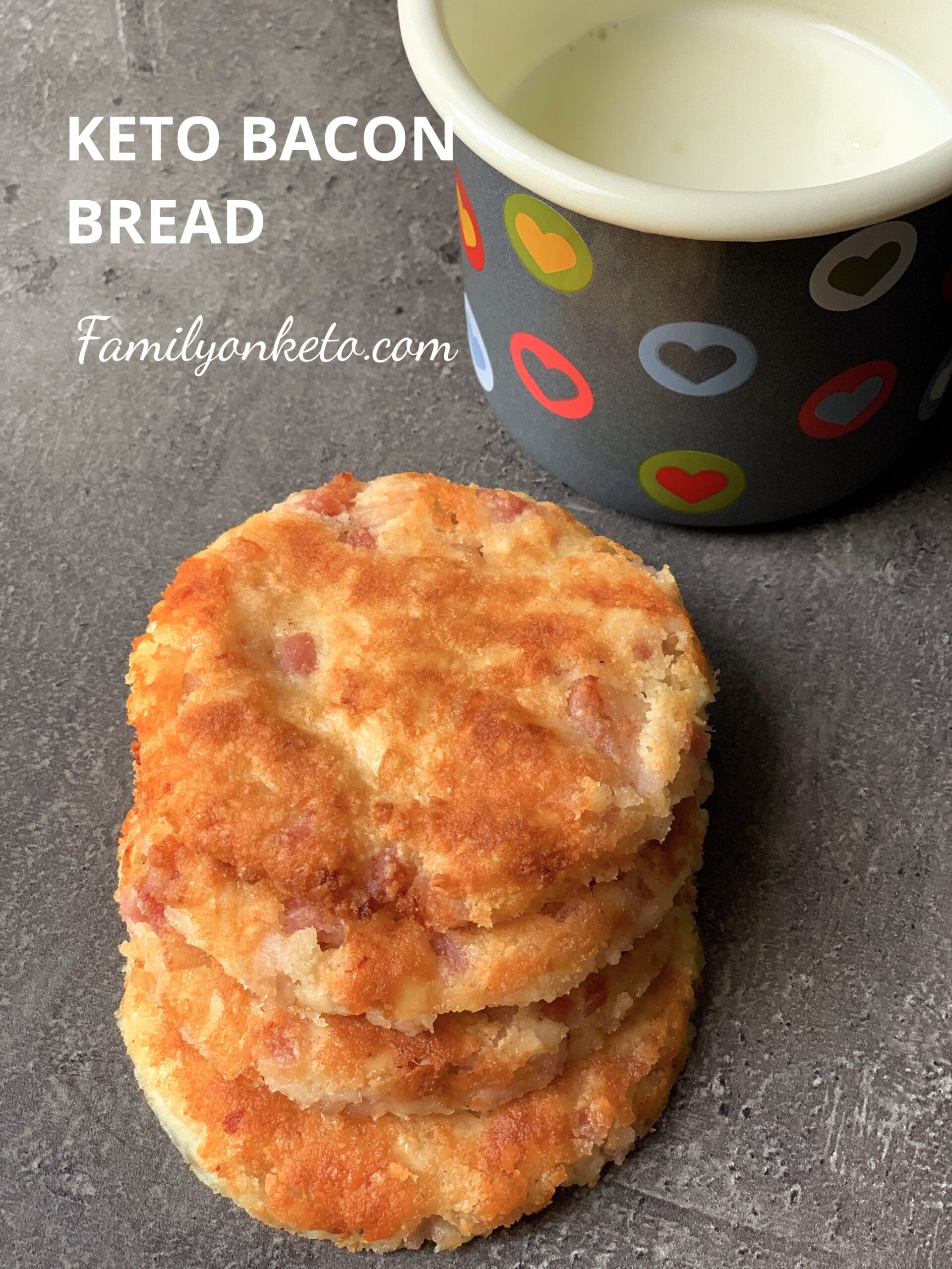 Keto bacon bread Family On Keto