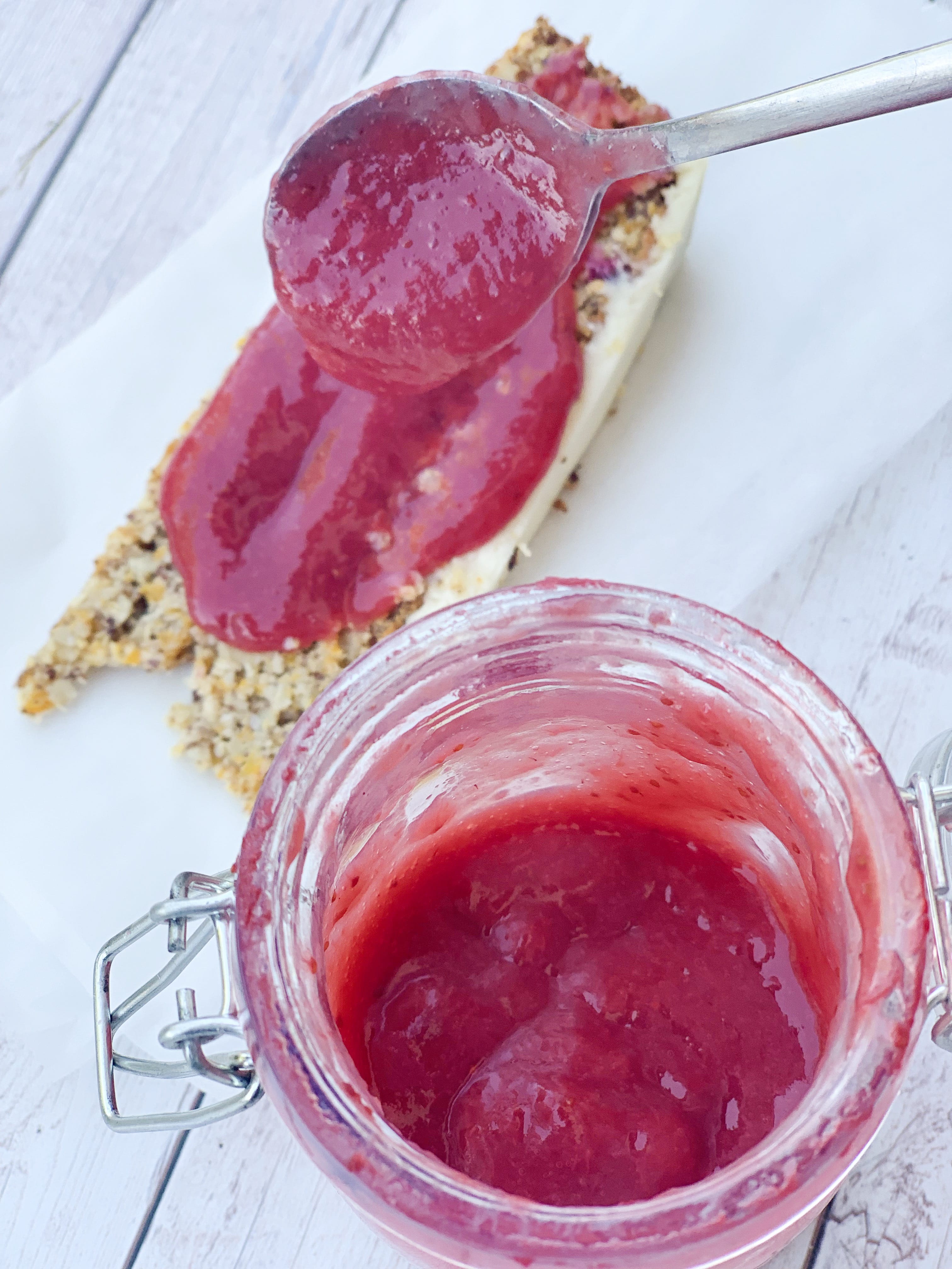 Sugar free strawberry jam Family On Keto