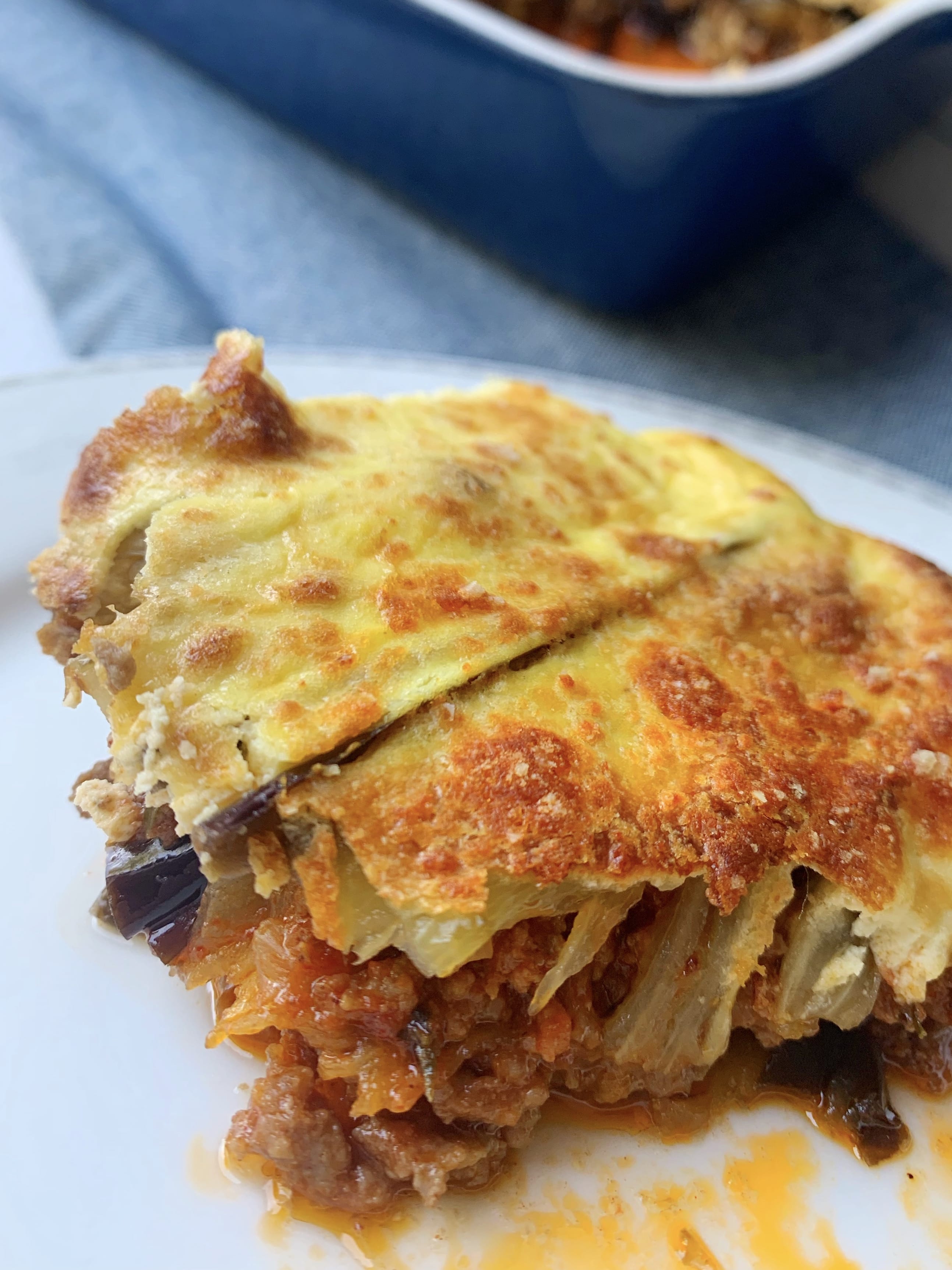 Picture of Low carb eggplant moussaka