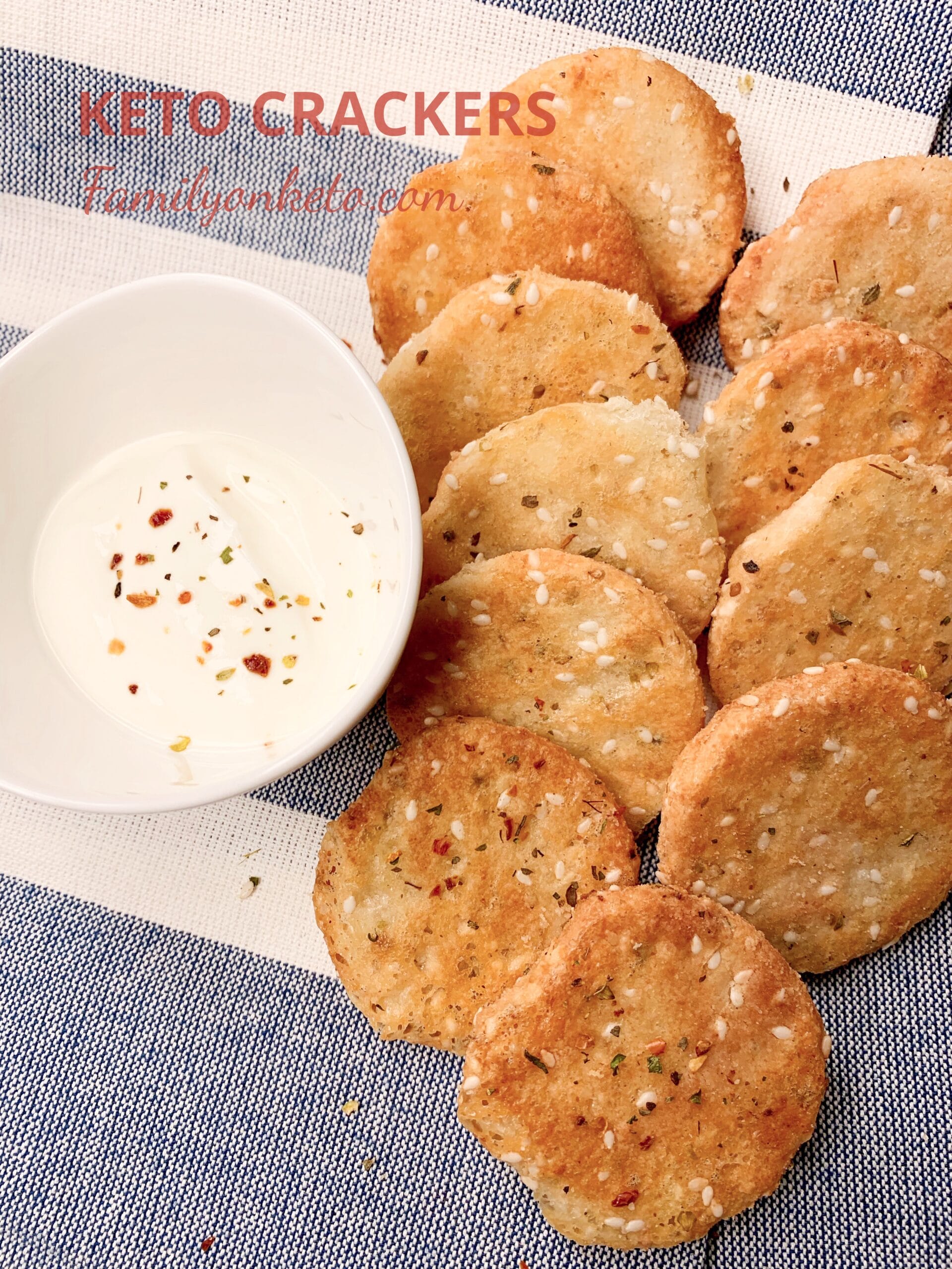 Keto Cheese Crackers - Healthy Recipes Blog