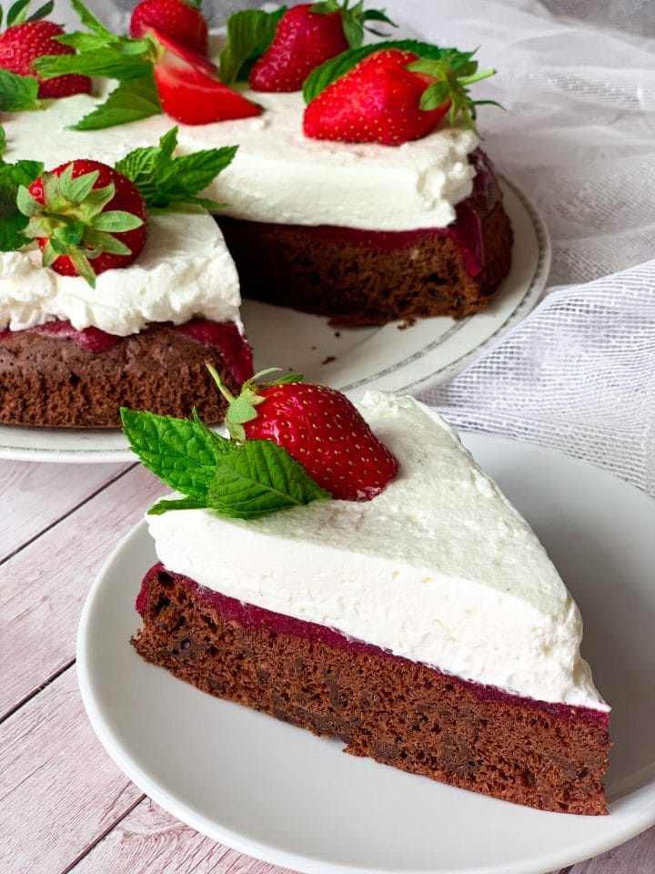 Picture of keto flourless chocolate cake best 