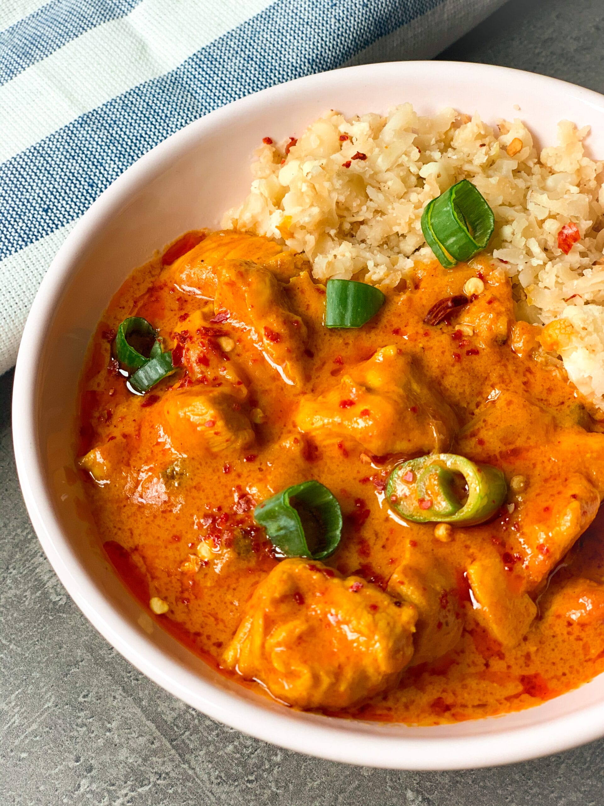Picture of keto chicken curry