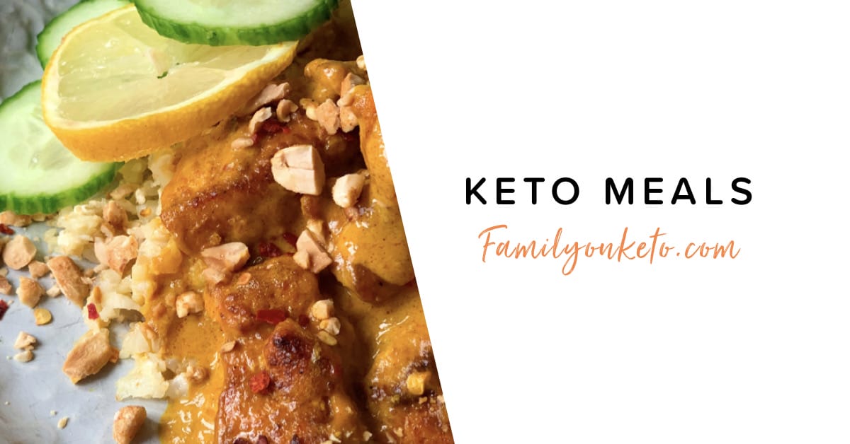 Picture of easy keto meals to choose for macro calculator keto