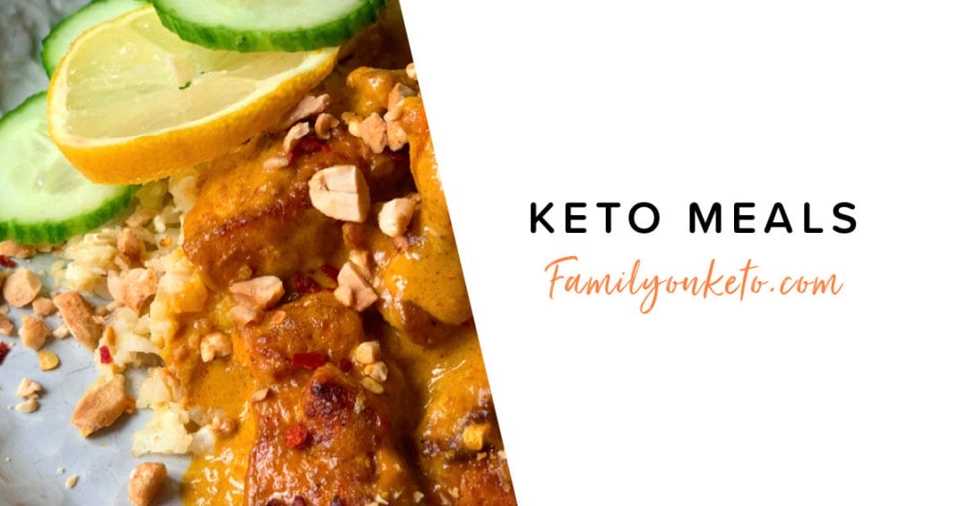 Picture of easy keto meals to choose for macro calculator keto