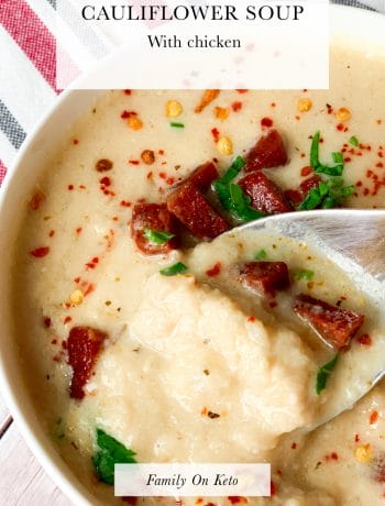 Picture of cream of cauliflower soup