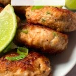 Picture of keto Thai fish cakes with shrimp