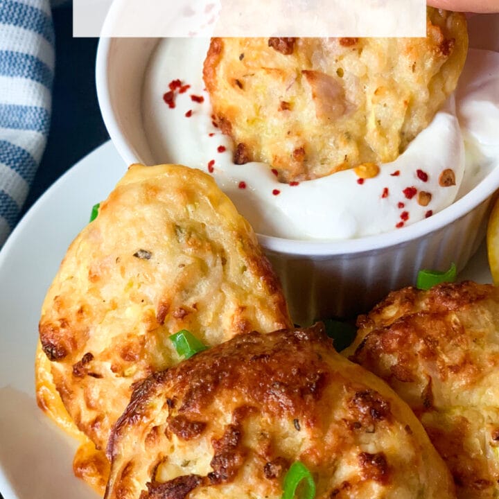 Keto zucchini tots