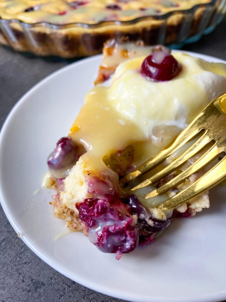 Keto cherry cream pie Family On Keto