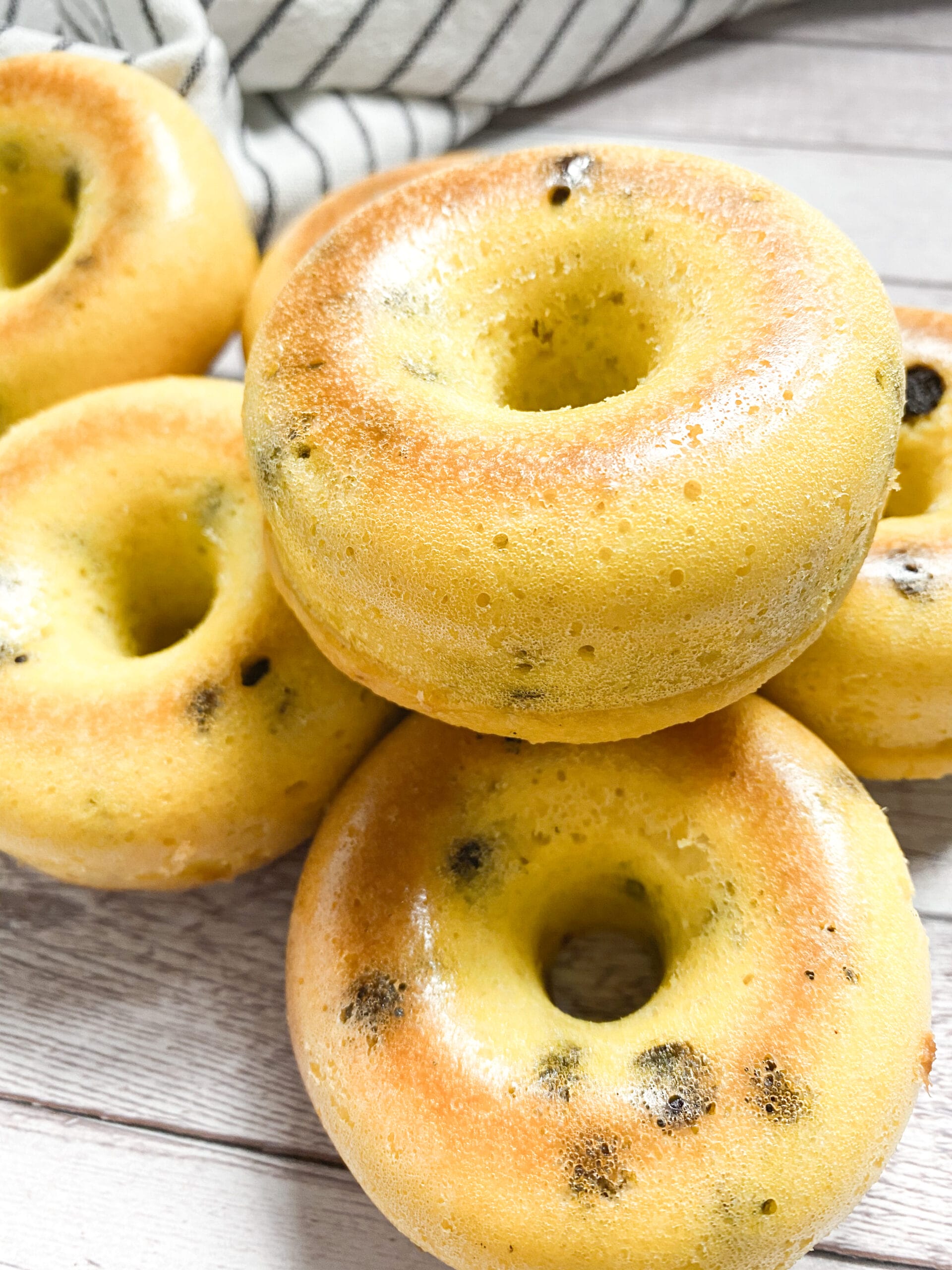 Picture of recipe for keto chocolate chip donuts