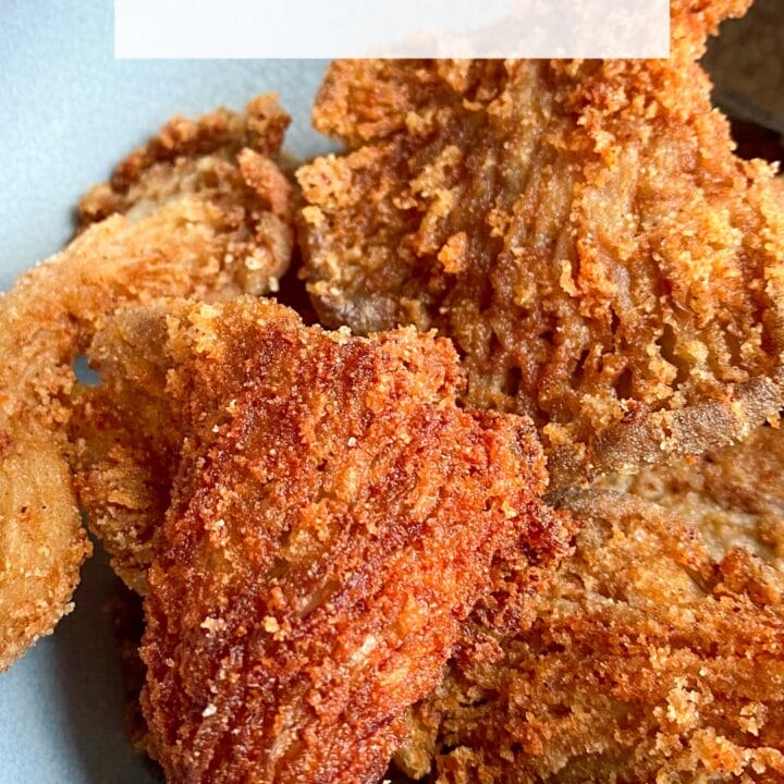 Vegan keto crispy oyster mushroom recipe