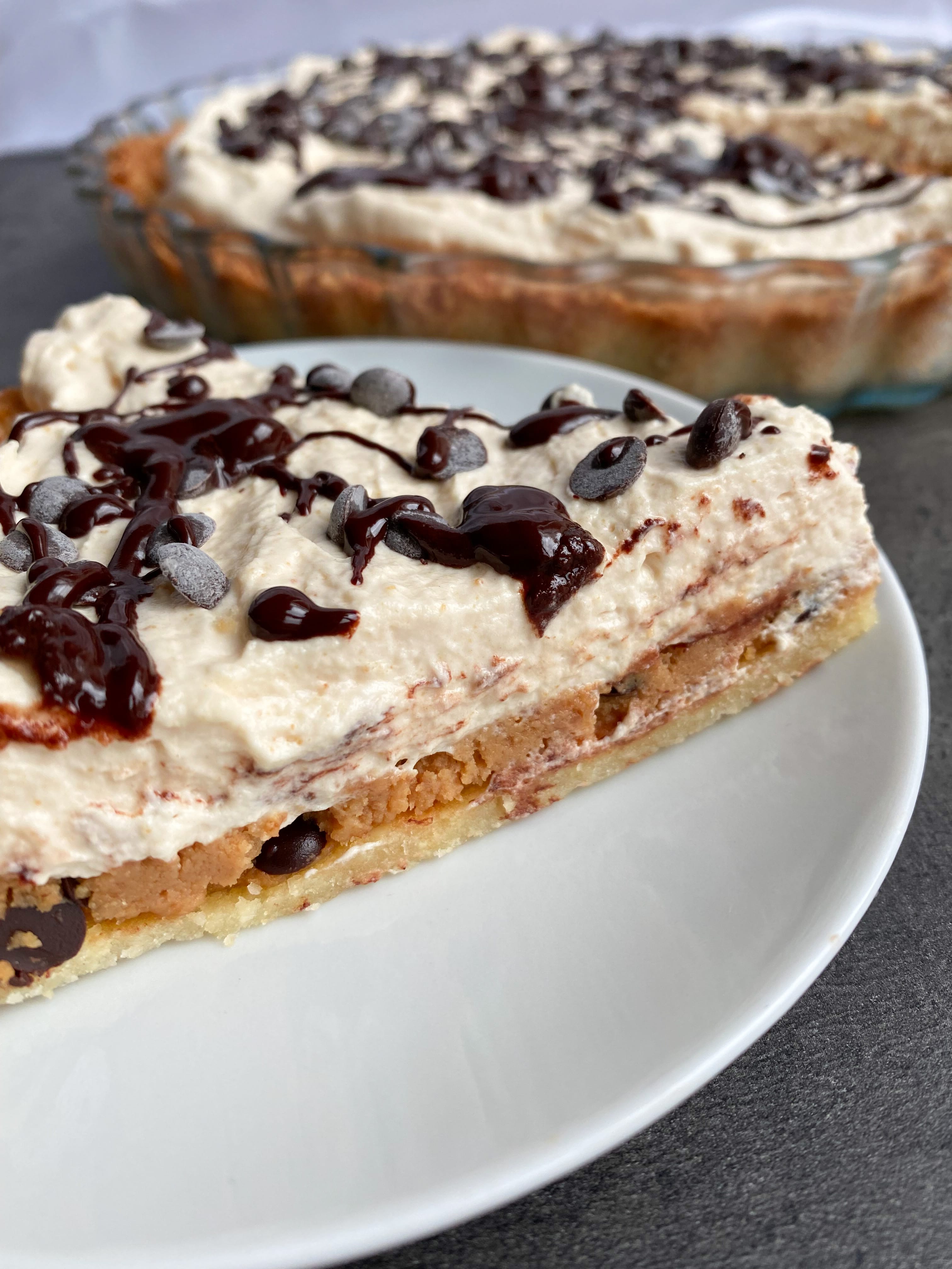 Keto peanut butter cookie dough pie Family On Keto