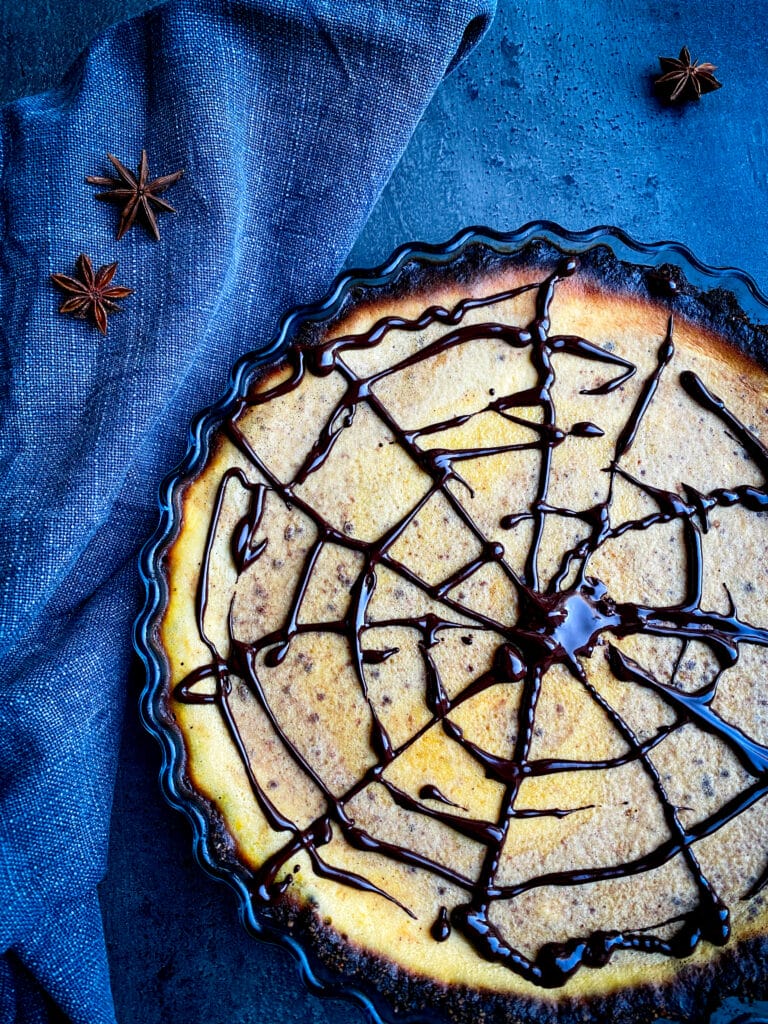Sugar free Halloween pumpkin pie
