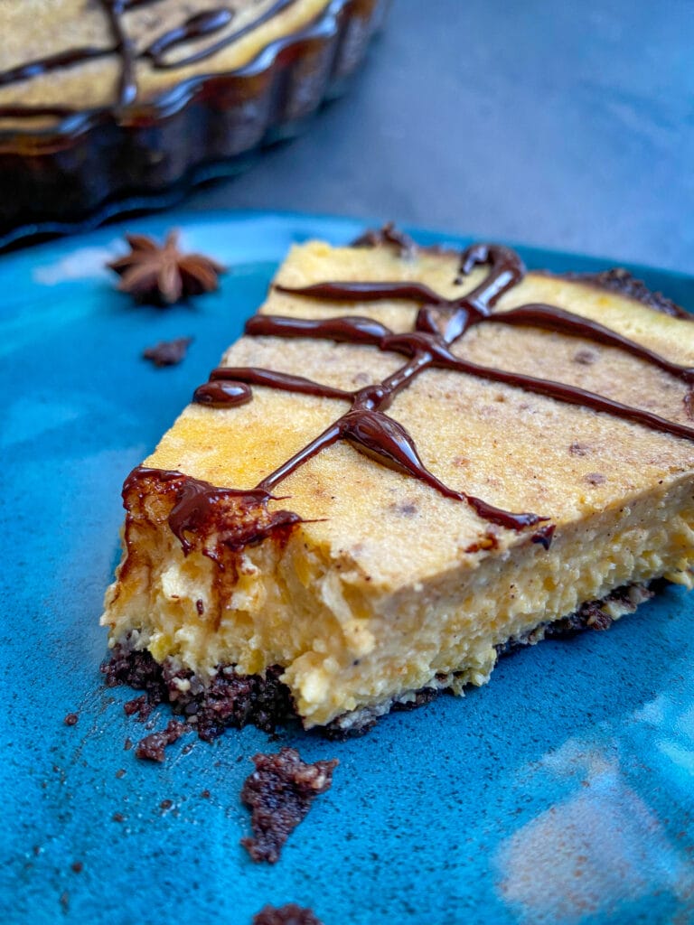 Picture of keto Halloween pie