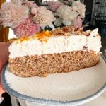 Picture of low carb carot cake cheesecake