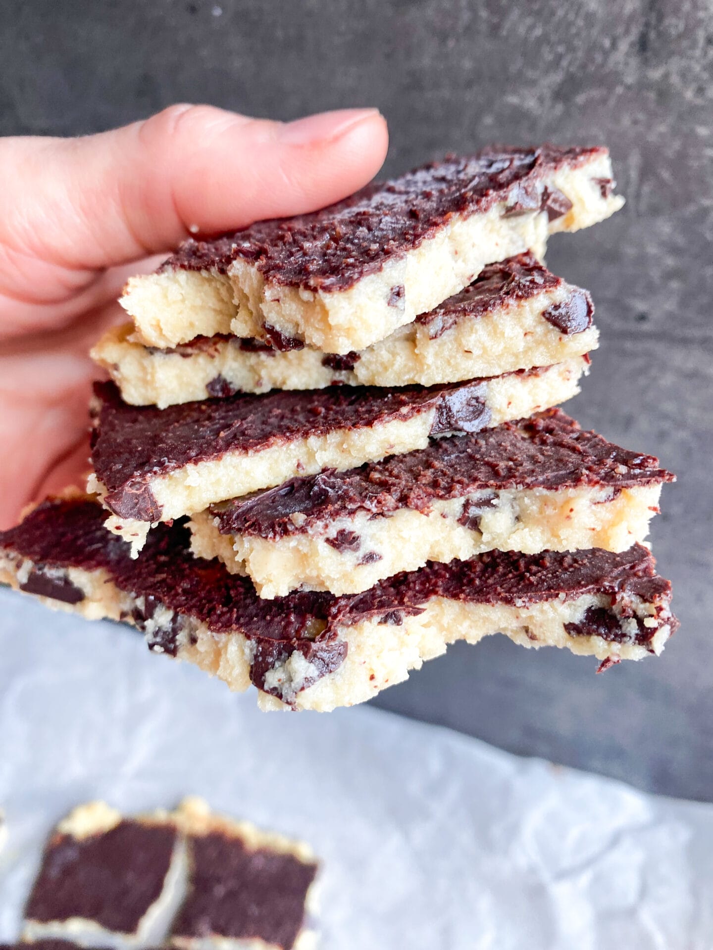 Sugar free frozen cookie dough barks