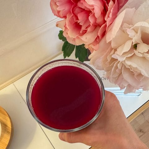 Picture ofbeetroot ginger lemon celery juice